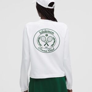 Lululemon Cotton French Terry Crew Pullover – Tennis Club